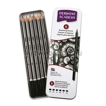 Academy Grafitceruza - 6 darabos készlet
