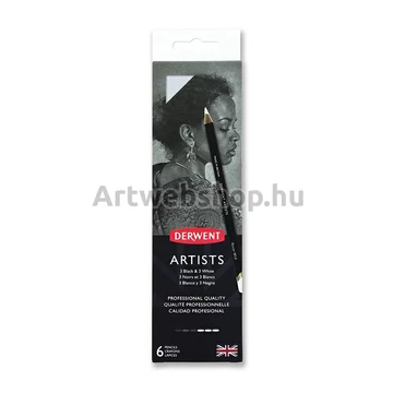 Derwent Artists Ceruza - 6 darabos készlet