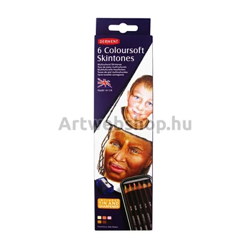 Derwent Coloursoft Ceruza - 6 darabos készlet (Arctónusok)