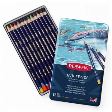 Derwent Inktense Ceruza - 12 darabos készlet