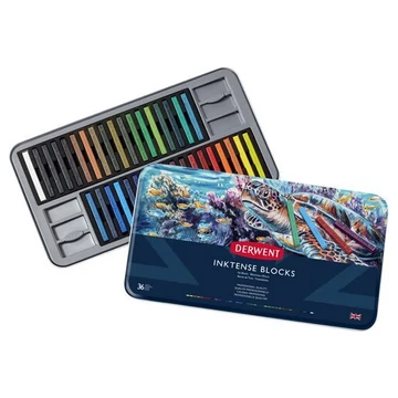 Derwent Inktense Tintakréta - 36 darabos készlet