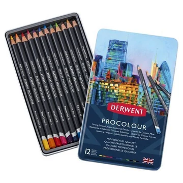 Derwent Procolour Ceruza - 12 darabos készlet