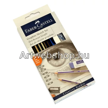 Faber-Castell Grafit Rajzkészlet - 8 darabos