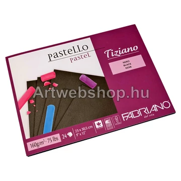 Fabriano Tiziano Rajztömb (fekete)