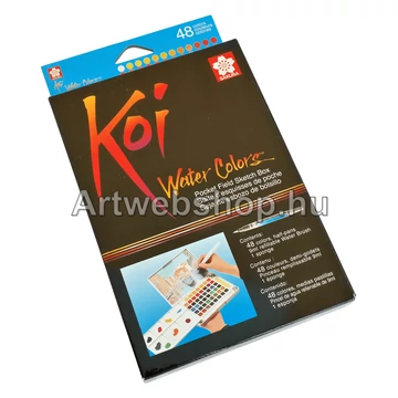 Koi Akvarellfesték - 48 darabos készlet