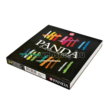 Panda Olajpasztell - 24 darabos készlet