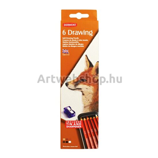 Derwent Drawing Ceruza - 6 darabos készlet