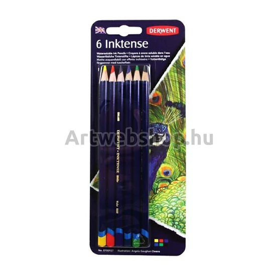 Derwent Inktense Ceruza - 6 darabos készlet