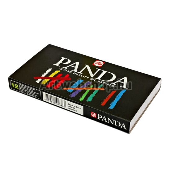 Panda Olajpasztell - 12 darabos készlet